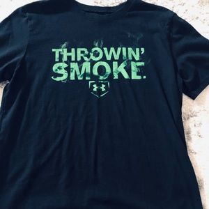 Under Armor boys baseball cotton tee, YXL